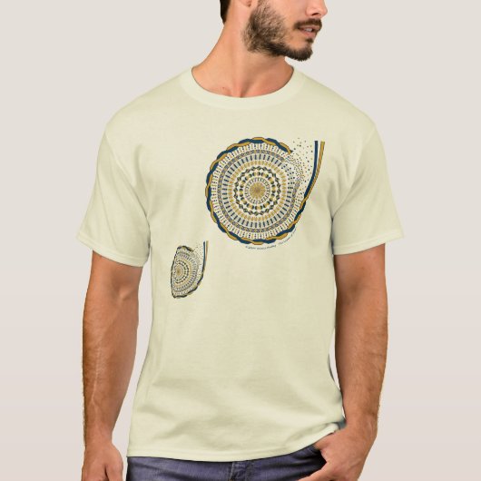 メンズライトシャツ・ほどける Tシャツ (正面)