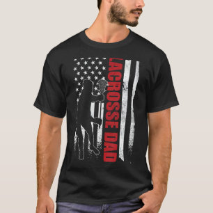 メンズラクロスパパアメリカ国旗4日7月ラックスパパ Tシャツ