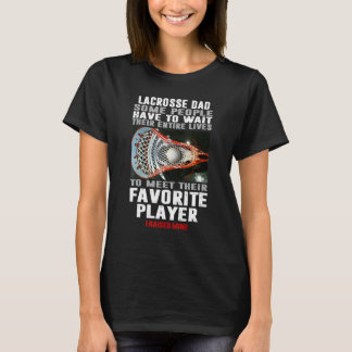 メンズラクロスパパ一部の人々は彼らのEを待つ必要がある Tシャツ