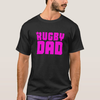 メンズラグビーパパ父ラグビーファンおもしろいことわざユーモア Tシャツ