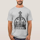 メンズラグランカスタマイズシャツ –  Tシャツ (正面)