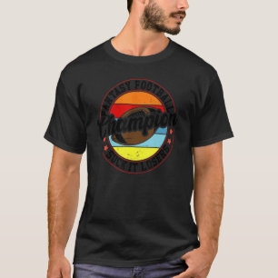 メンズラストプレイスローサーズファンタジーサッカーチャンプチャ Tシャツ