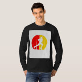 メンズランニングパパの通常のパパがパスとクール同じさま Tシャツ (正面フル)