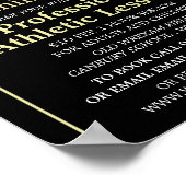 メンズランニング・アスレチック・レッス広告スン ポスター (角)