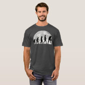 メンズランバージャックエボリューションムーンフォレスターチェーンソー Tシャツ (正面フル)