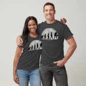 メンズランバージャックエボリューションムーンフォレスターチェーンソー Tシャツ (ユニセックス)