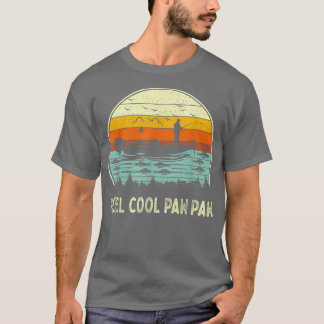 メンズリカッコいいールポーポー魚釣りスおもしろいファーザーデー Tシャツ