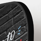 メンズリタイアダッパーピンクフラミンゴハットシガー ピックルボールラケット (左詳細)