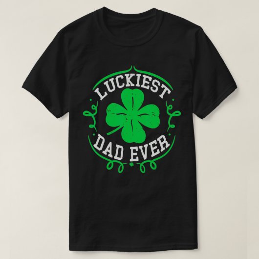 メンズルッキエストパパエベおもしろいルSt patricks dayダッド Tシャツ (デザイン正面)