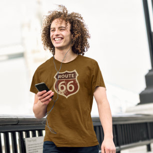 メンズルート66 レトロ ヴィンテージTシャツ Tシャツ