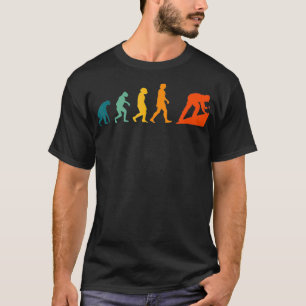 メンズルーファーエボリューションレトロハウス建物ヴィンテージ Tシャツ