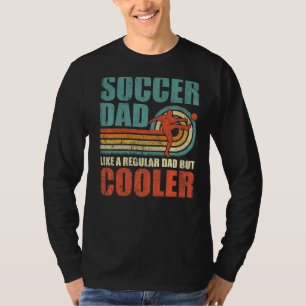 メンズレトロスタイルヴィンテージサッカーパパ父の日 Tシャツ