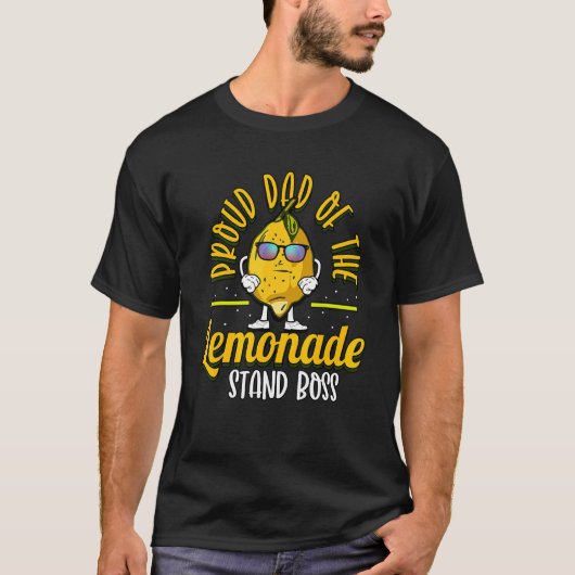 メンズレモネードスタンドセキュリティパパ Tシャツ (正面)
