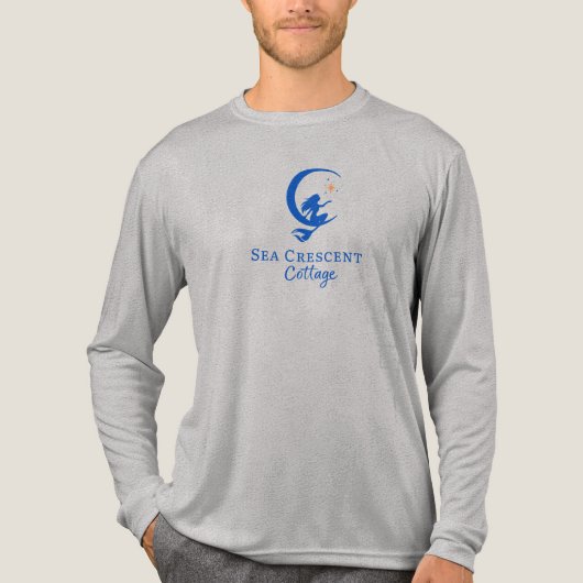 メンズロゴロングスリーブ トライブレンドTシャツ (正面)