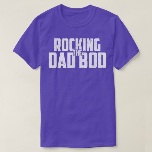 メンズロッキングパパおもしろい Tシャツ (デザイン正面)