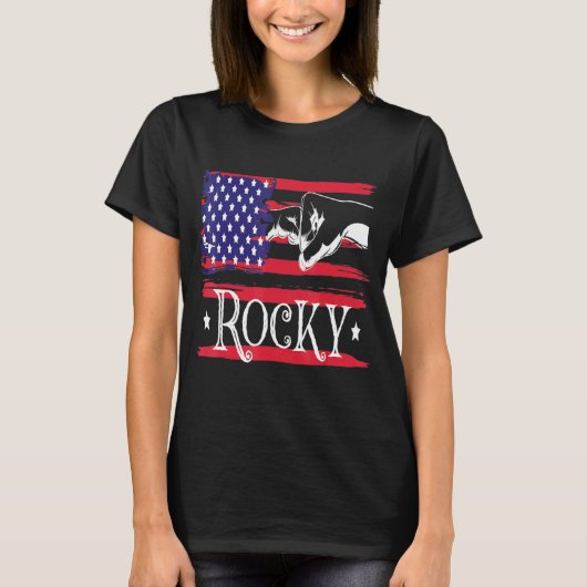 メンズロッキー Tシャツ (正面)