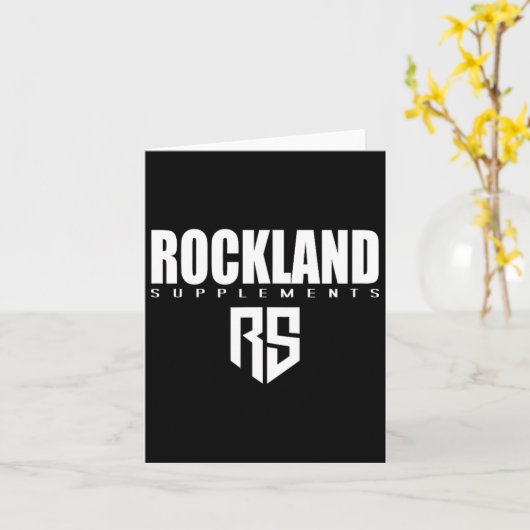 メンズロックランドサプリメントジムフィットネストレーニング体 カード (黄色い花)