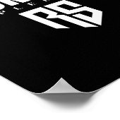 メンズロックランドサプリメントジムフィットネストレーニング体 ポスター (角)