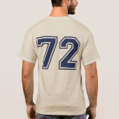 メンズロングスリーブティー Tシャツ (裏面)