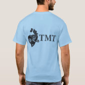 メンズロングスリーブTシャツデザイン3 Tシャツ (裏面)