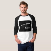 メンズロングスリーブTシャツ Tシャツ (正面フル)