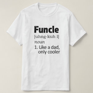 メンズワイシャツを言っているFuncleのおもしろいな叔父さん Tシャツ