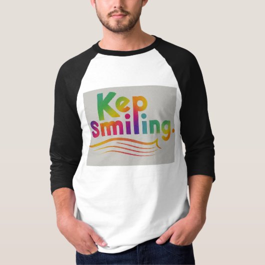 メンズワーク懸命ドリームビッグラグラン Tシャツ (正面)