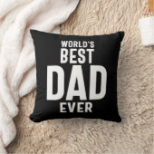 メンズワールドズ最高のパパエバー クッション (ブランケット)