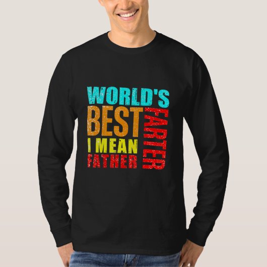 メンズワ最高のーズファーター私は父を意味 Tシャツ (正面)