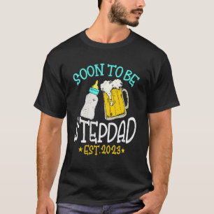 メンズヴィンテージすぐに継父になる2023妊娠D Tシャツ