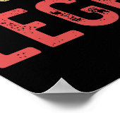 メンズヴィンテージギフトシャツ夫パパドラマー伝説 ポスター (角)