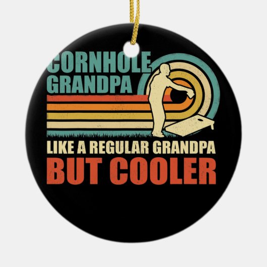 メンズヴィンテージコーンホールグランドパレギュラーのように セラミックオーナメント (正面)