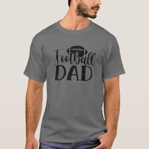 メンズヴィンテージサッカーパパ父のデイファ誇りを持ったート Tシャツ