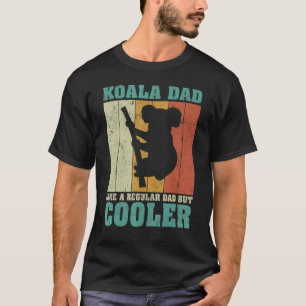メンズヴィンテージレトロコアラパパライクアレギュラーパパFa Tシャツ
