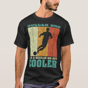 メンズヴィンテージレトロサッカーパパのように通常のパパF Tシャツ