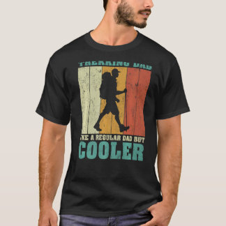 メンズヴィンテージレトロトレッキングパパライク通常パパ Tシャツ