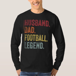 メンズヴィンテージ夫パパサッカー伝説のFath Tシャツ