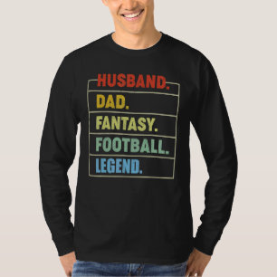 メンズヴィンテージ夫パパファンタジーサッカーレジェンドF Tシャツ