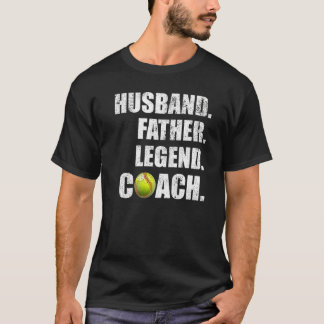 メンズヴィンテージ夫ファージェンドソフトボールコーチ Tシャツ