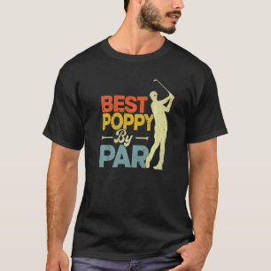 メンズヴィンテージ最高のスタイルポピーBy Par Golf Faters Tシャツ