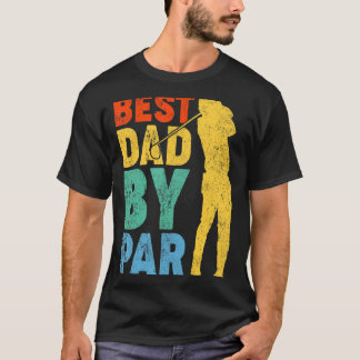 メンズヴィンテージ最高のパパバイパーパパゴルファーFath Tシャツ