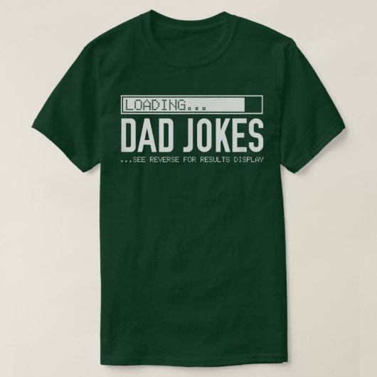 メンズ両面パパジョーク（裏表）おもしろい父 Tシャツ (デザイン正面)