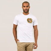 メンズ中型のアルメニアのワイシャツ Tシャツ (正面フル)