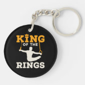 メンズ体操キング・オブ・ザ・リングや輪 キーホルダー (裏面)