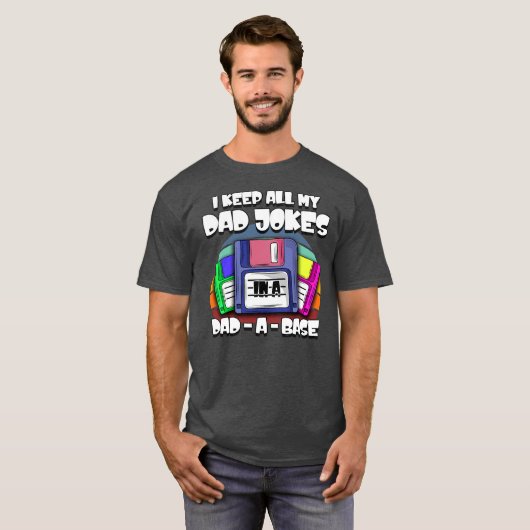 メンズ保私のパパは全てパパAベースでジョーク Tシャツ (正面フル)