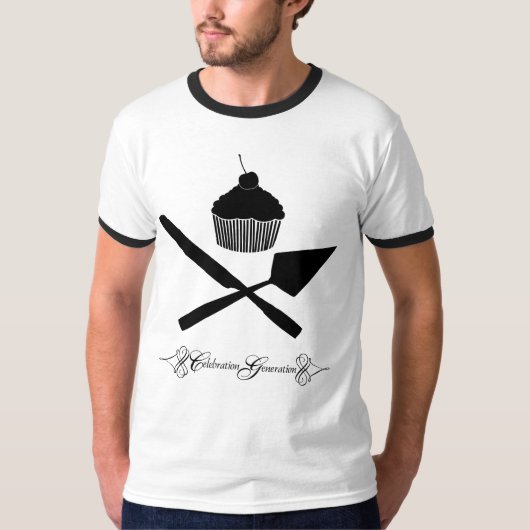 メンズ信号器のティー Tシャツ (正面)