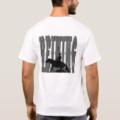 メンズ制止 Tシャツ (裏面)
