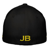 メンズ刺繍番号1パパ 刺繍入りキャップ (裏面)