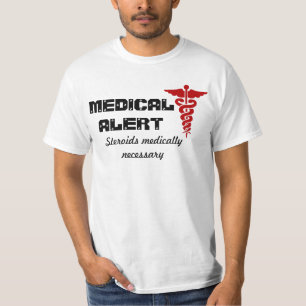 メンズ医学の注意深いワイシャツ Tシャツ