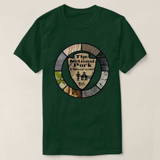 メンズ向け国立公園教室Tシャツ Tシャツ (デザイン正面)